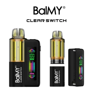 Premium Vape Device with Transparent Switch and 30K Puffs