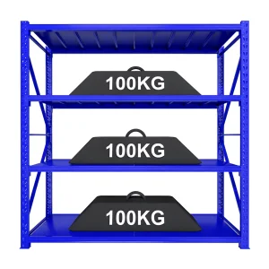 Light Duty Warehouse Metal Racks Industrial Storage Shelves for Factory