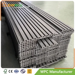 Supereco Waterproof Outdoor 218X24mm Co-Extrusion WPC Wall Cladding WPC Wall Panel