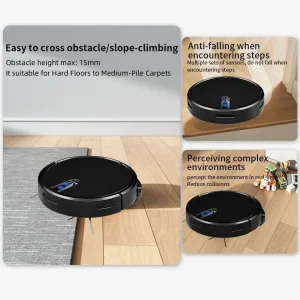 Intelligent Robot Vacuum Cleaner Controlled with Alexa and Tuya APP Auto Charging