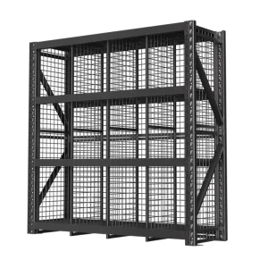 China Customized Good Quality Metal Rack and Shelf Dividers With Wire Mesh