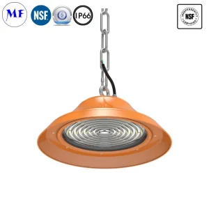 Factory Price NSF 50W 80W 100W 200W Corrosion Resistance Easy Cleaning Foodie Highbay Light LED High Bay Light Food &amp; Beverage Industry Cold Chain Warehouse
