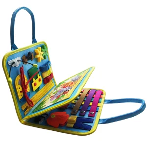 Eco Friendly Felt Busy Board Fine Motor Skills Toys Montessori Sensory Toys for Autistic Children