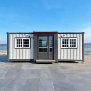 Rapid Assembly Expandable 20FT Steel Prefab Vacation House