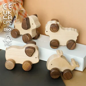 Runwood Cute Animal Baby Push Toy