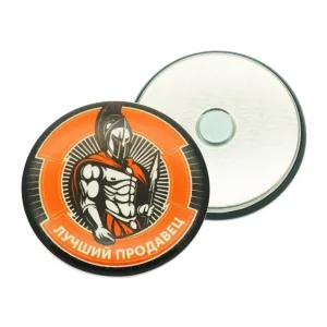 Wholesale Customized Printed Logo Metal Button Badge Parts Promotion Gift Sublimation 37mm 58mm Fridge Magnetic Button Badge
