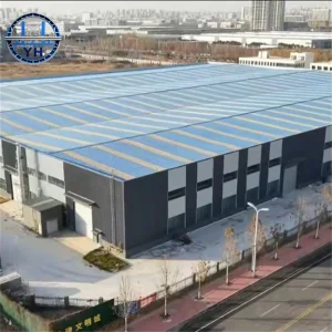 Large Span Steel Structure BuildingWorkshop Plant With Sandwich Panel Wall Roof