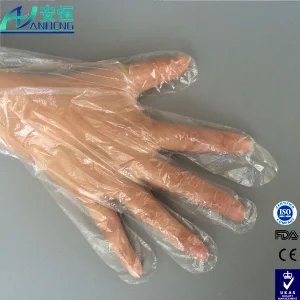Luvas de Polietileno Descartáveis para Manipulação de Alimentos