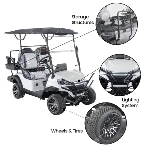 72v Lithium Electric Golf Cart