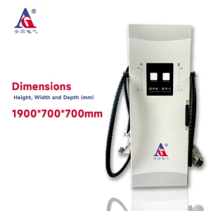 160kw Dual Outlet Ultra Fast EV Charger AMP Ndash High-Speed Intelligent Commercial Charging Station