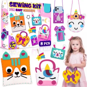 Beginner Sewing Kit Cute Felt DIY Crafts