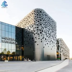 High Quality Aluminum Punching Decorative Perforated Metal Sheet for Building Ceiling Facade Cladding