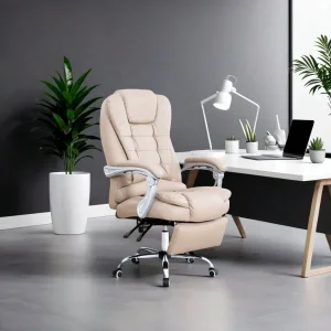Ergonomic Office Boss Massage High Back Swivel Computer Adjustable Leather Conference Chair