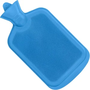 2L Hot Water Bag for Hot and Cold Compress, Hand Feet Warmer Hot-Water Bottle for Neck and Shoulder Pain Relief