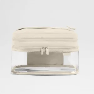 Estuche de maquillaje de viaje elegante