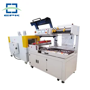 Electric Automatic POF Film Shrink Wrapping Machine L Bar Sealing Heat Tunnel