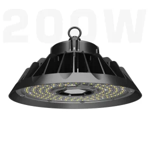 200W 30000lm UFO LED Highbay Lamp High Quality High Quality High Power Flat 220W 200 W Watt UFO LED Light High Bay for Industry Warehouse Exhibition