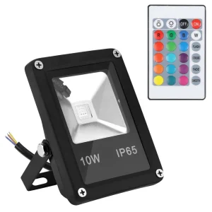 10w RGB Waterproof LED Floodlight Colour Changing Outdoor Garden Spotlight