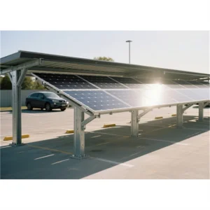 Steel Aluminum Solar Carport Solar Powered Canopy Residential Solar Carports Solar Bracket