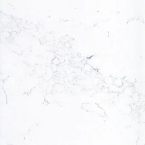 Marble Looking White Veined Artificial Quartz Stone Slab for Kitchen Countertop Desktop