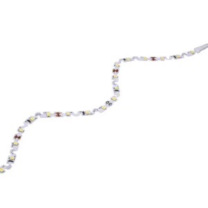 S Shape Flexible Constant Current High CRI Ra90 SMD 2835 LED Zigzag 60LED Strip Lights