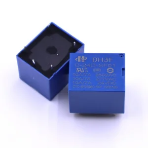 DH3F-C-24D-SF01 JQC-3F T73 SRD CQC TUV RoHS 10A PCB Power Relay Home Appliances Smart Home Power System Auto Electronics
