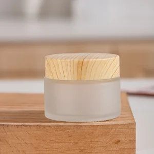 Factory Direct Cosmetic Glass Jar 10g 30g 50g 100g Cream Container Frosting Cosmetic Jar