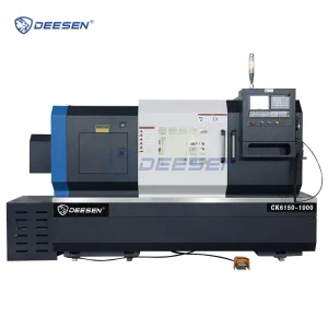 Deesen Industrial Horizontal Flat Bed CNC Lathe Machine Heavy Duty Cak6150 Ck6150 Conventional Precision Variable Speed CNC Turning Lathe Machine for Metal