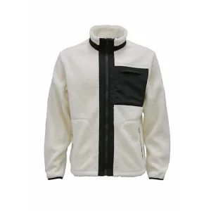 Men Outdoor Sherpa Fleece Jacket Fashion Winter Coat Urban Outdoor Jacket