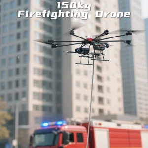 China Fire Fighting Dron Contra Apagar Incendios Bomberos Firefighting Drones Drone for Fire Departments with Fire Extinguisher Bomb for Bushfire Building