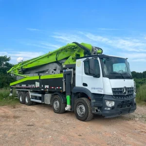 Used Truck Mounted Concrete Pump 56m Zoommlion 2021 with Cheap Price