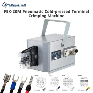 Eastontech Air Power Fek-20m Pneumatic Terminal Crimper