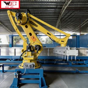 Automatic Rubber Block Handling Robot Arm for Drying Cart Labor-Saving Packing &amp; Stacking Automation Equipment for Natural Rubber Processing