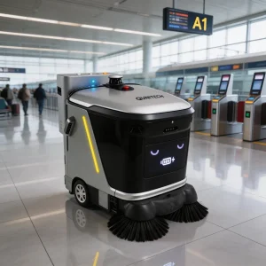 Intelligent Carpet High Performance Commercial Floor Cleaning Robot