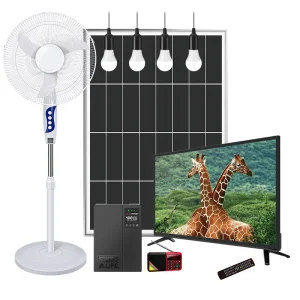 All-in-One Compact Solar Lighting Solution with Efficient 50W Power