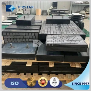 Premium Rubber Backed Steel Wear Liners with Silicon Carbide