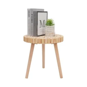 High-Quality Solid Wood Side Table