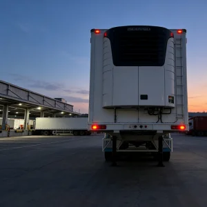 Multi Utility 3 Axle 40 Ton Refrigerated Semi Trailer