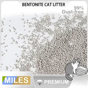 Arena para gatos de bentonita saludable personalizada