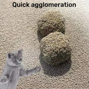 Natural Pet Products Pet Litter Ball-Type Clumping Low-Tracking Lightweight Bentonite Cat Litter