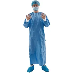 Ropa Médica Batas de Aislamiento Traje de Aislamiento Batas Quirúrgicas Desechables Mandiles Quirúrgicos Batas Quirúrgicas Desechables