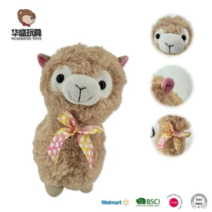 Fabricante mayorista en China de lindos animales de peluche de alpaca personalizados, juguetes de peluche suaves personalizados para niños