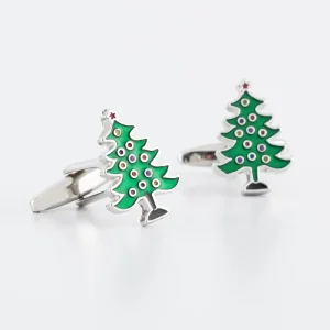 Christmas Tree Cufflinks