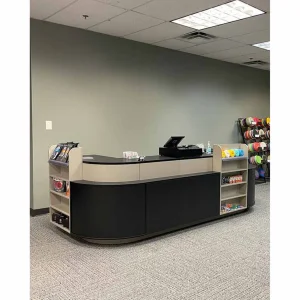 Boutique Wooden Checkout Counter