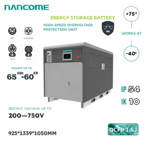 Nancome Integrated Energy Storage System for Home Backup with Smart BMS 11.5kwh