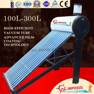 Non-Pressure Galvanized Steel Solar Heater