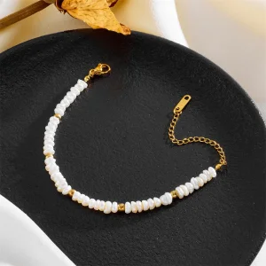 Exquisite Baroque Freshwater Pearl Bracelet