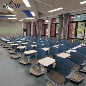 M&W Meeting Desk Office Furniture Visitor Seating Modern Conference Boardroom Plastic Chairs