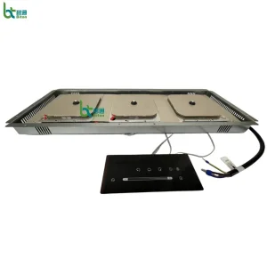 2026 New Design Invisible Induction Hob Cooktop Hidden Induction Cooker