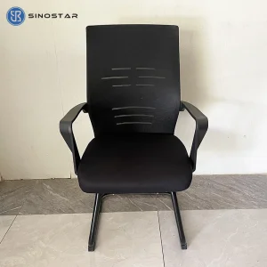 Professional Guest Seating Solution with Reinforced Frame and Ergonomic Contours